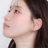 【7/15(水)お昼12:00より発売開始！】メロウメルティングチーク102 Rose milk