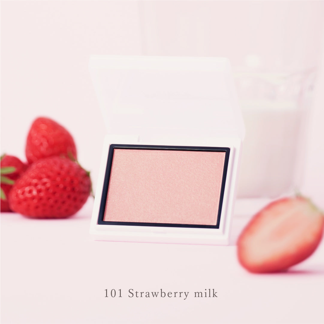 【7/15(水)お昼12:00より発売開始！】メロウメルティングチーク101 Strawberry milk