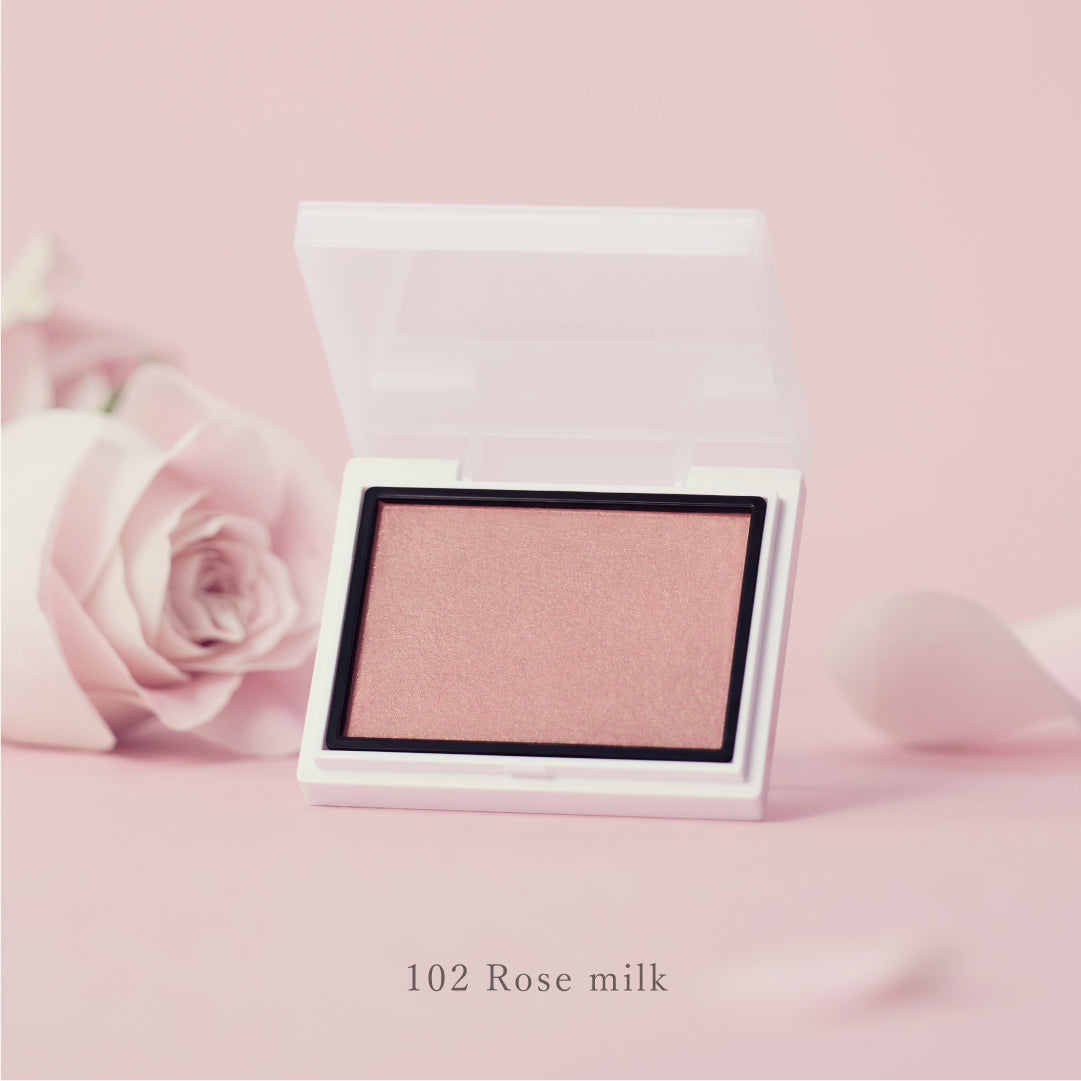 【7/15(水)お昼12:00より発売開始！】メロウメルティングチーク102 Rose milk