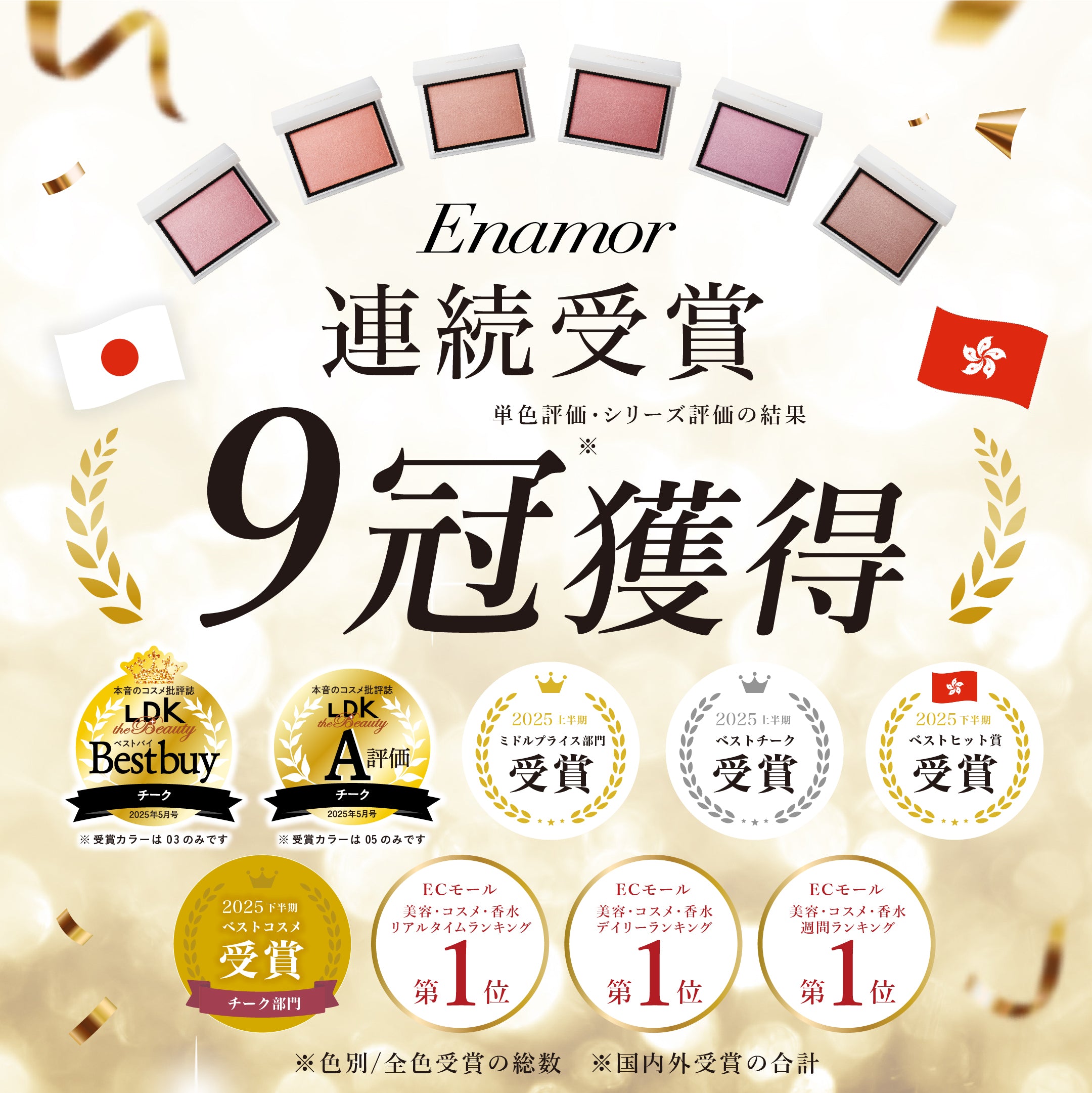 メロウメルティングチーク06 Eternal nude – Enamor